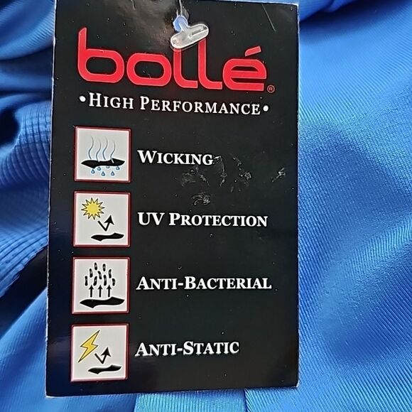 Bolle womens scoop neck sport tank with back cutout ideal for tennis, golf sz m - Picture 10 of 10